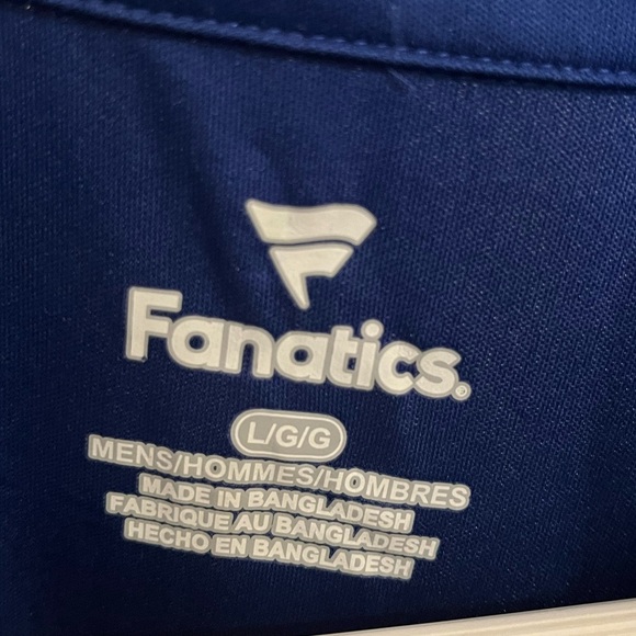 Men's Buffalo Bills Fanatics Royal 
Quarter-Zip Top Size Large - Picture 3 of 6